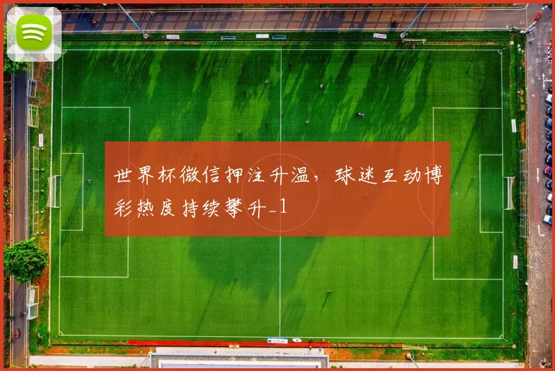世界杯微信押注升温,球迷互动博彩热度持续攀升_1